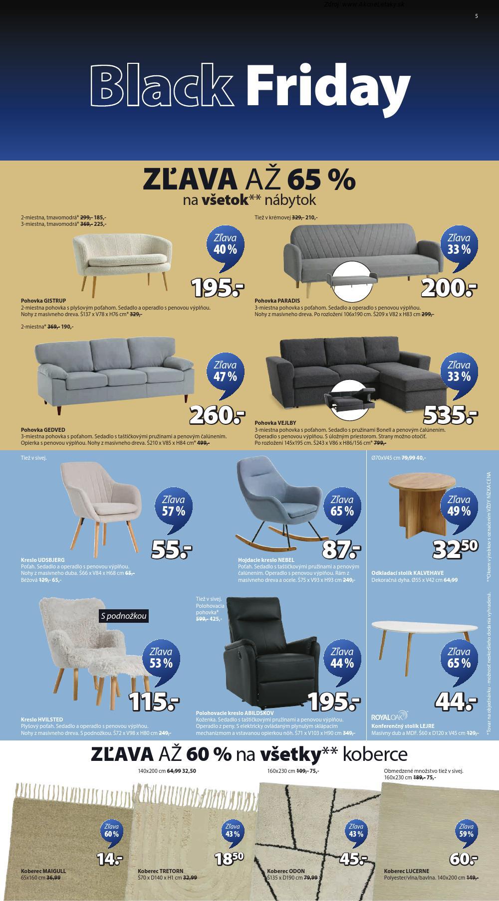 Leták Jysk (17. 11. - 23. 11. 2025) - strana 6 z 17