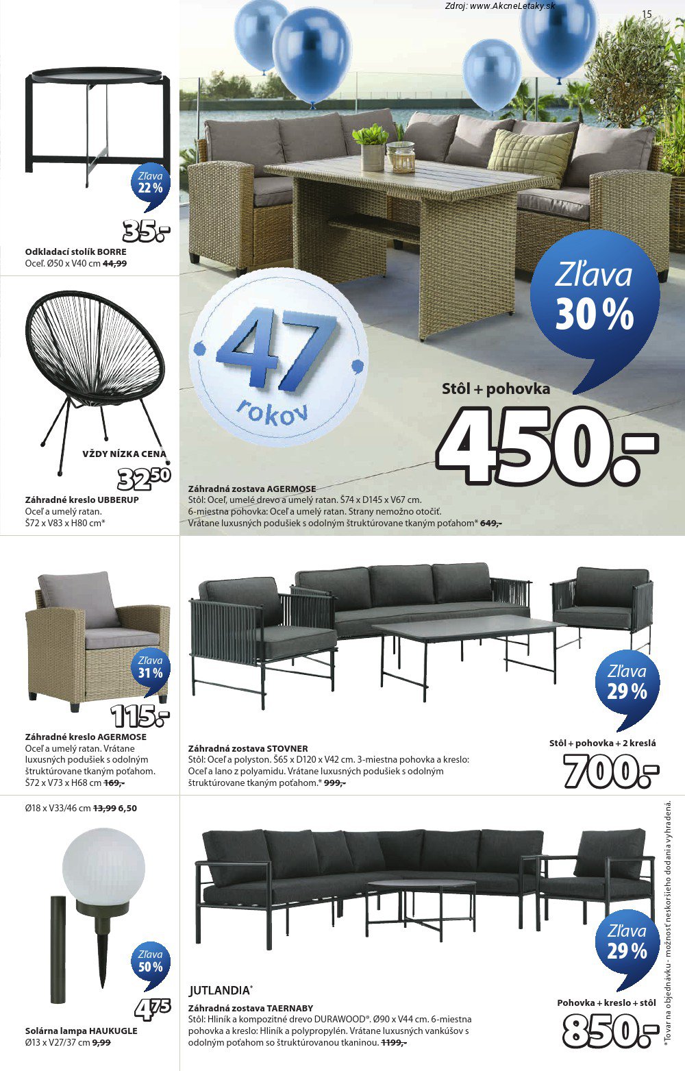 Leták Jysk (9. 3. - 14. 4. 2026) - strana 16 z 17