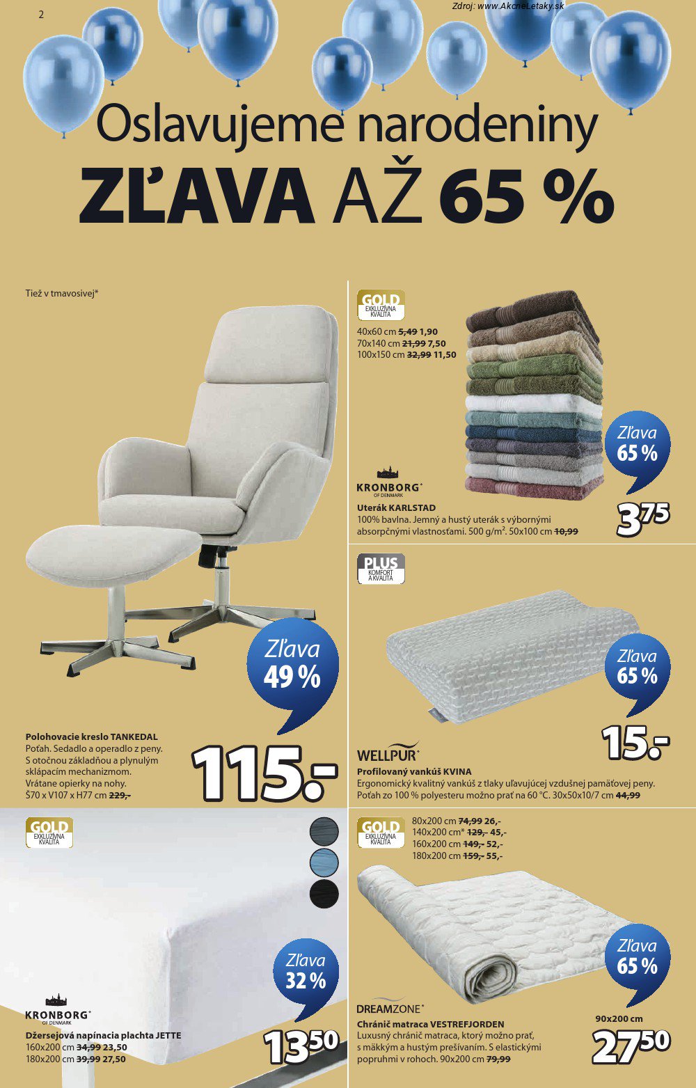 Leták Jysk (9. 3. - 14. 4. 2026) - strana 3 z 17