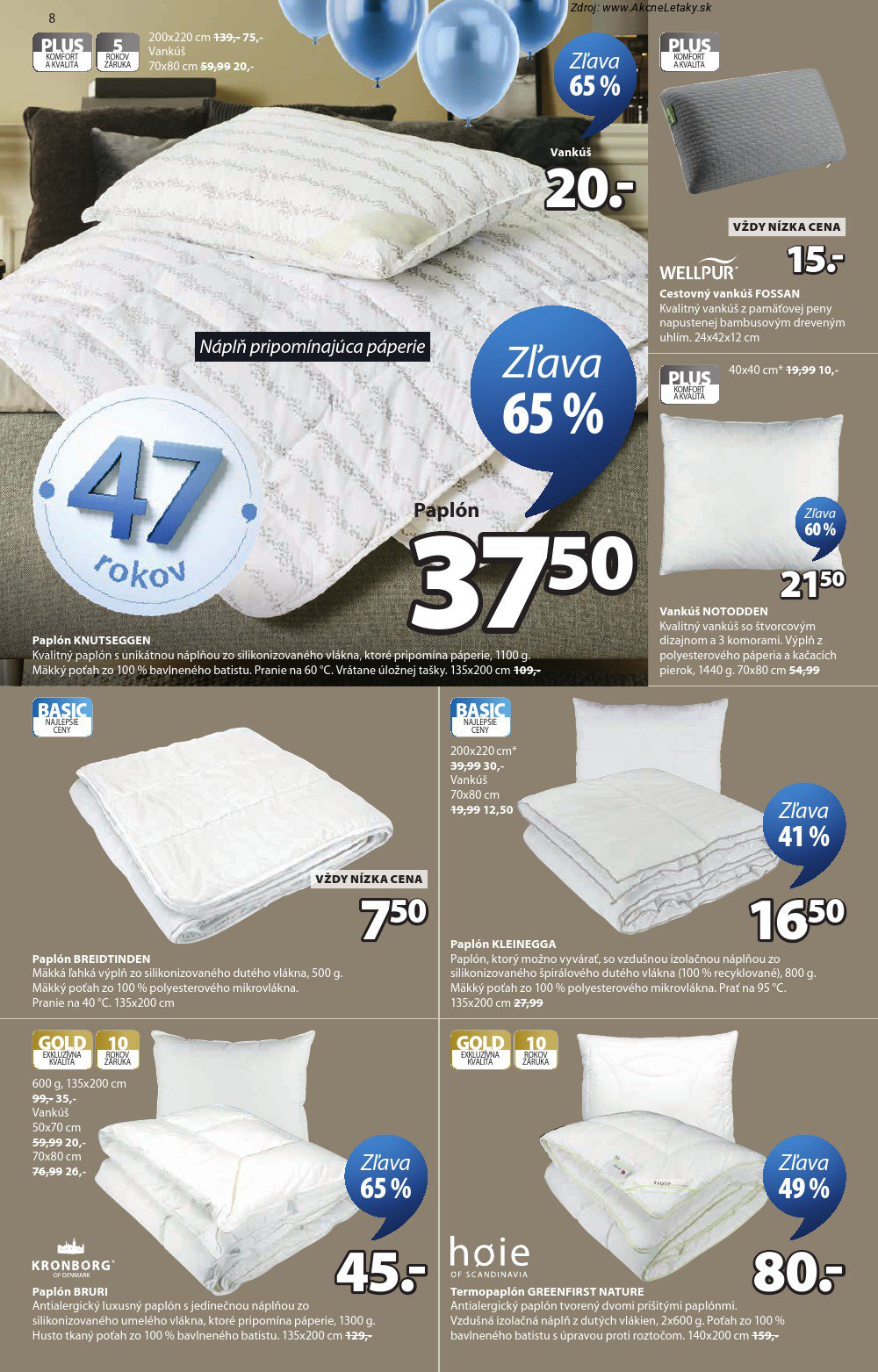 Leták Jysk (9. 3. - 14. 4. 2026) - strana 9 z 17