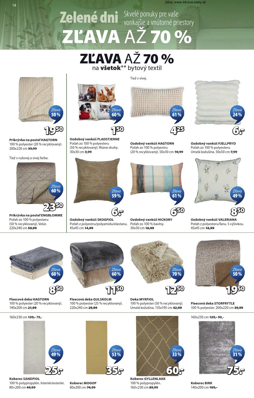 Leták Jysk (8. 4. - 14. 4. 2026) - strana 15 z 17