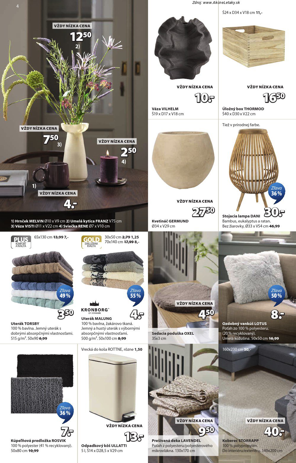 Leták Jysk (20. 4. - 26. 5. 2026) - strana 5 z 9