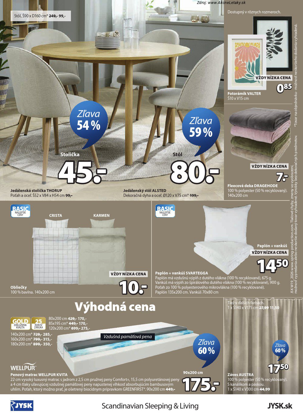Leták Jysk (6. 5. - 26. 5. 2026) - strana 25 z 25