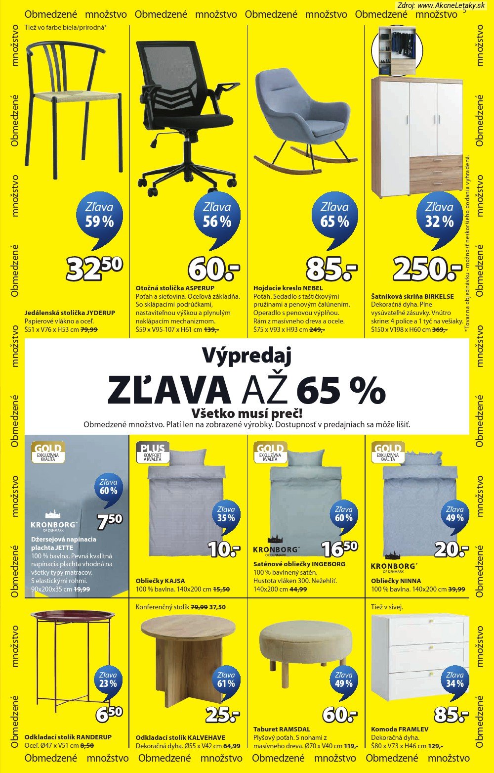 Leták Jysk (27. 5. - 30. 6. 2026) - strana 6 z 17