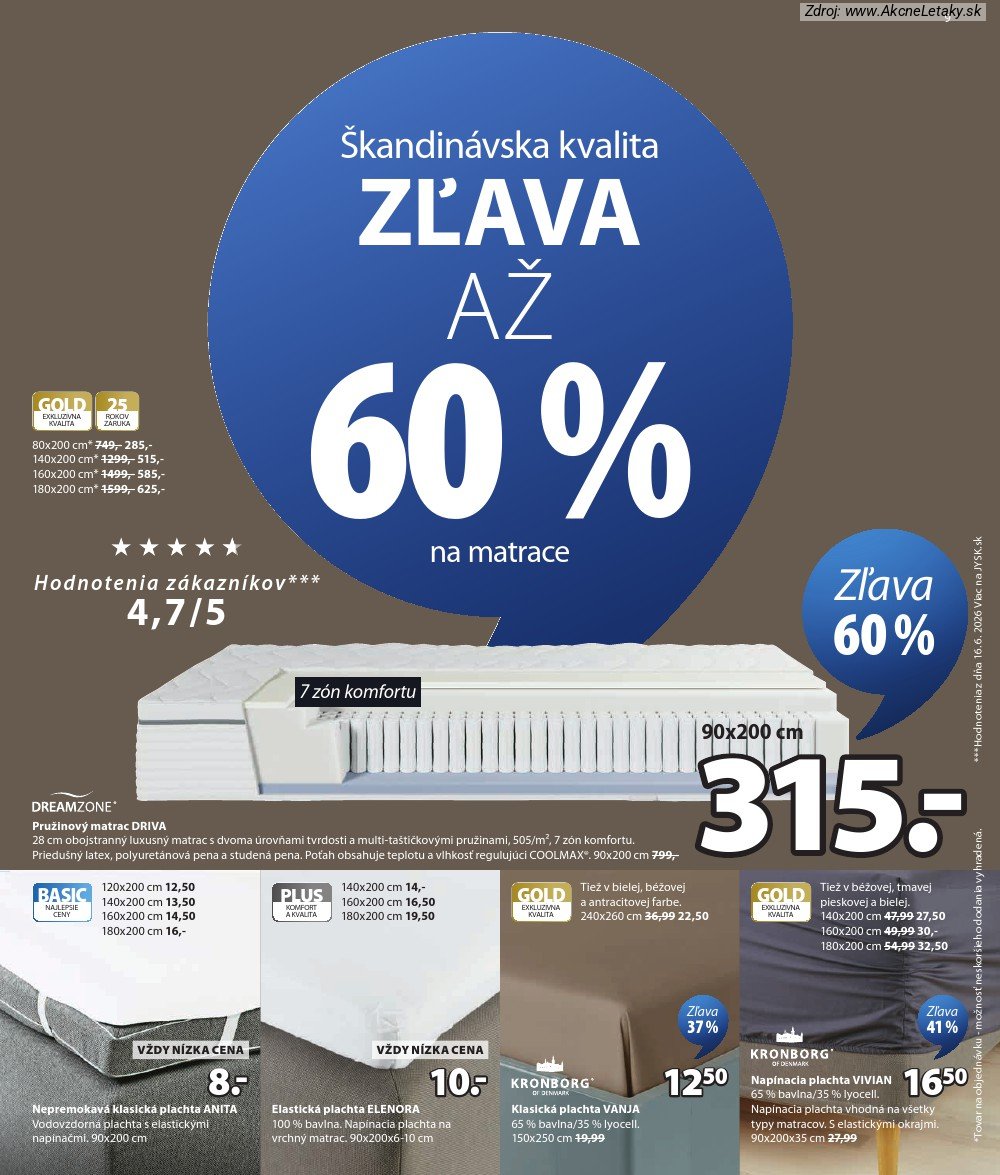 Leták Jysk (12. 8. - 20. 9. 2026) - strana 10 z 13
