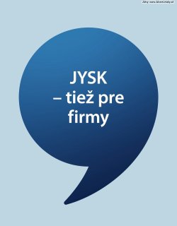 Leták Jysk
