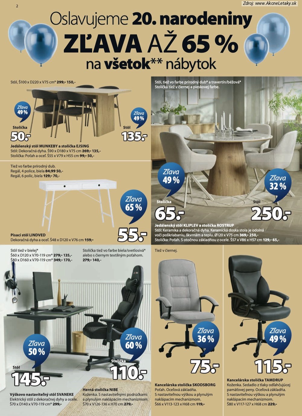 Leták Jysk (16. 9. - 20. 9. 2026) - strana 3 z 13