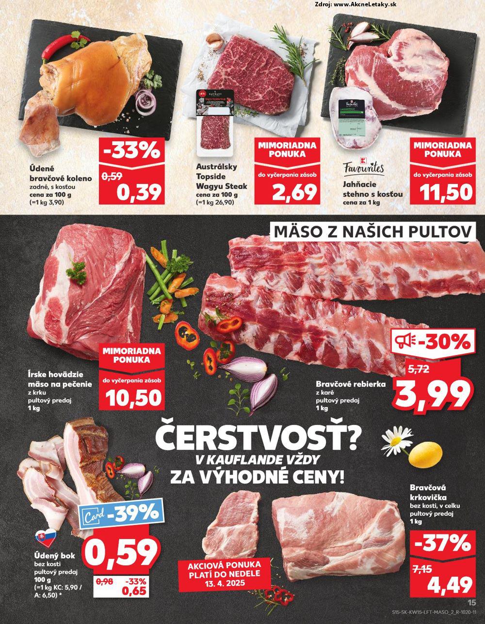 Leták Kaufland (10. 4. - 15. 4. 2025) - strana 15 z 76
