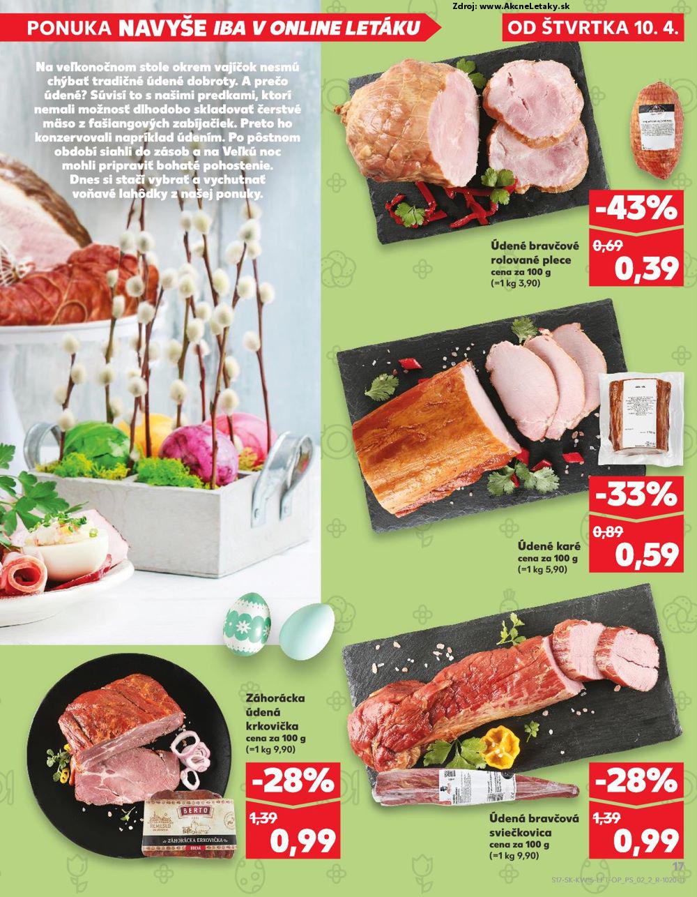 Leták Kaufland (10. 4. - 15. 4. 2025) - strana 17 z 76