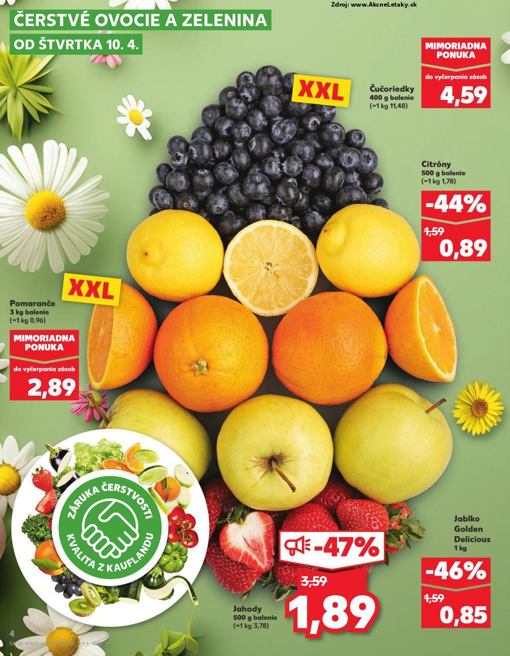 Leták Kaufland (10. 4. - 15. 4. 2025) - strana 4 z 76
