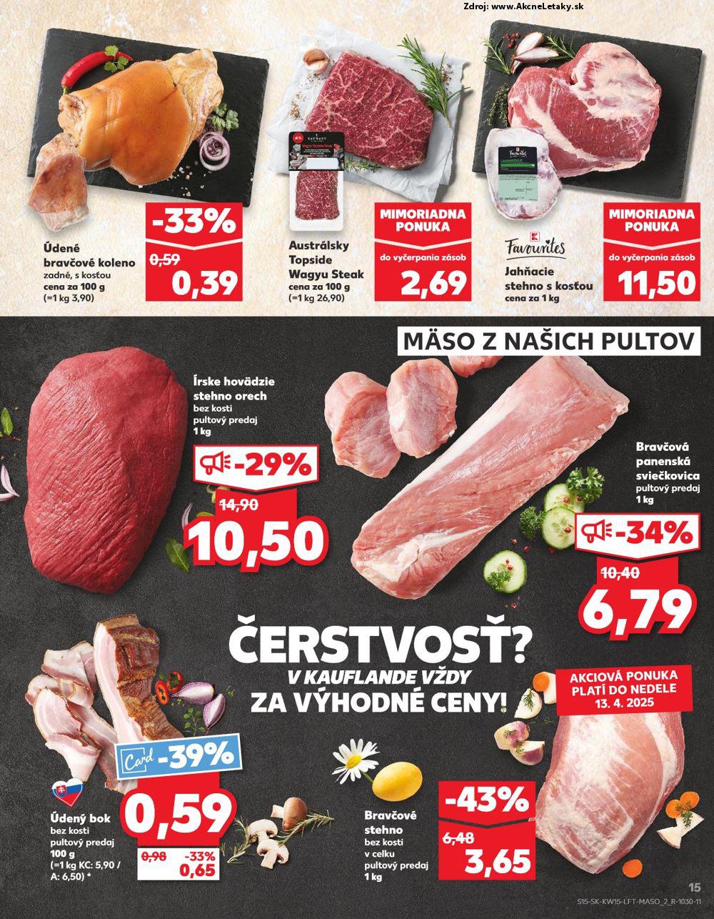 Leták Kaufland (10. 4. - 15. 4. 2025) - strana 15 z 76