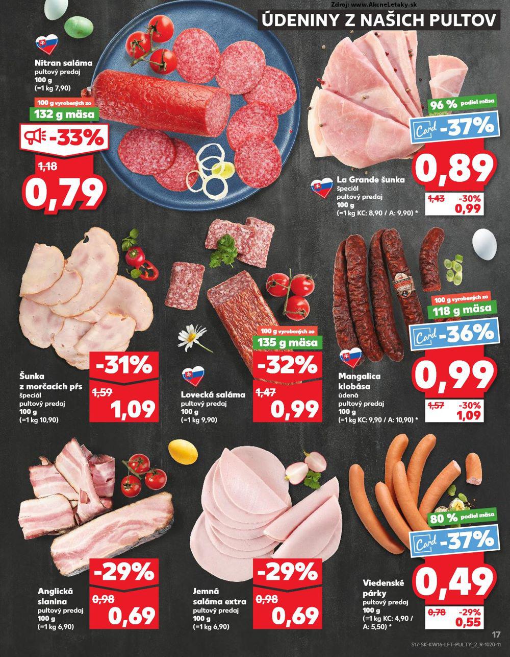 Leták Kaufland (16. 4. - 23. 4. 2025) - strana 17 z 74