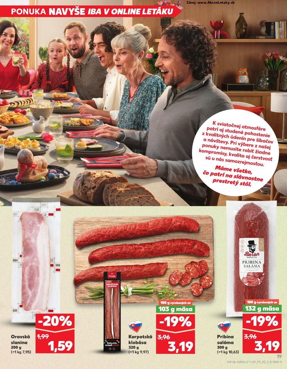 Leták Kaufland (16. 4. - 23. 4. 2025) - strana 19 z 74