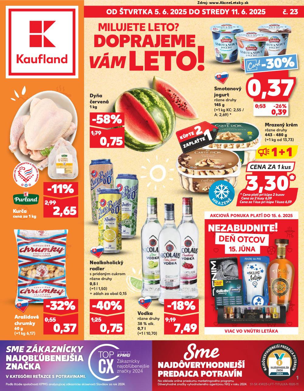 Leták Kaufland - strana 1