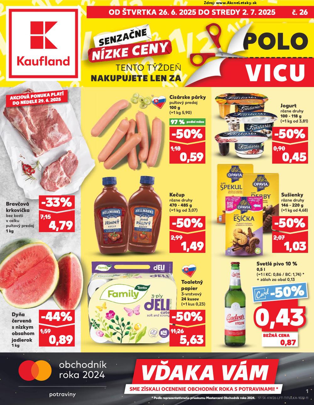 Leták Kaufland - strana 1
