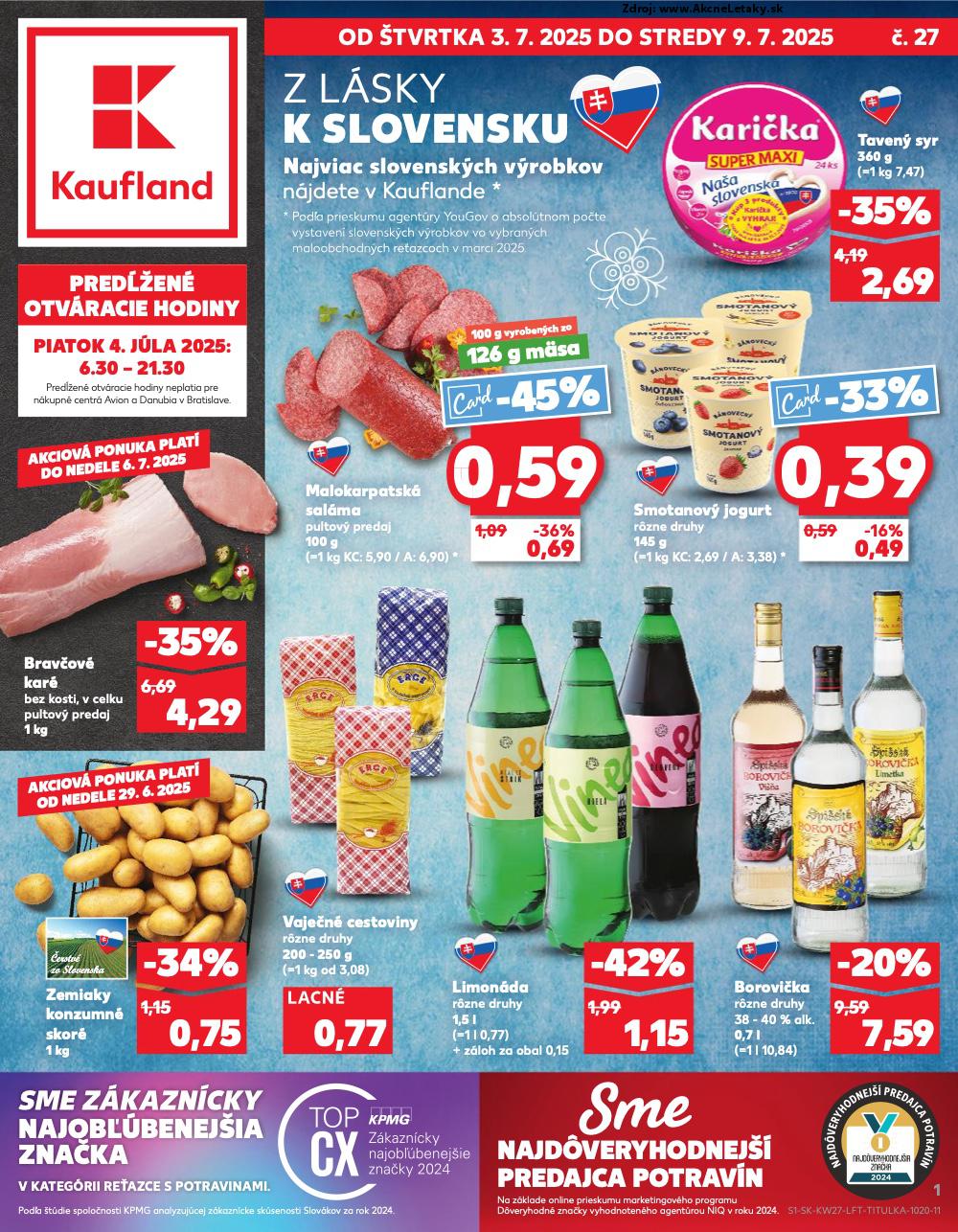 Leták Kaufland - strana 1