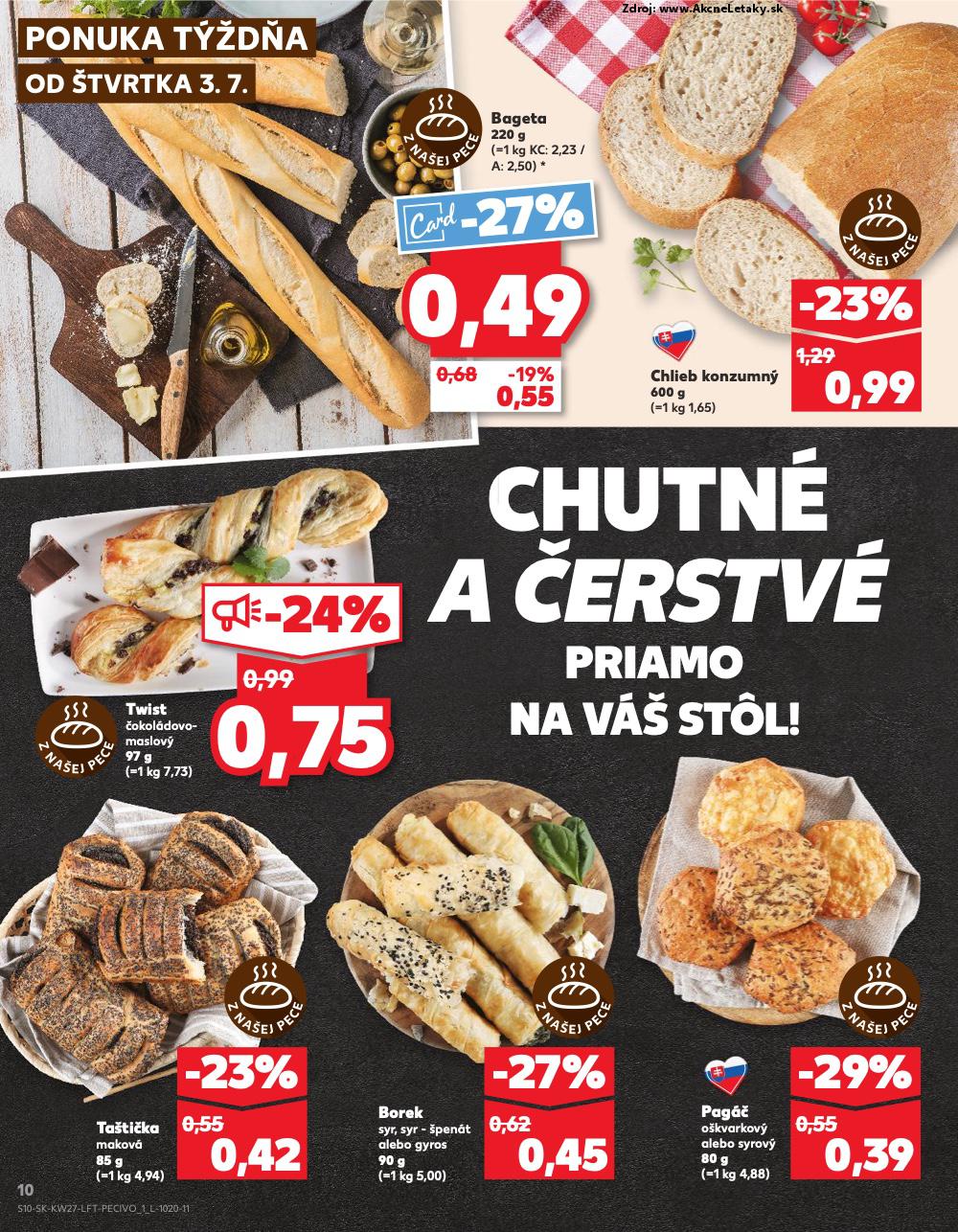 Leták Kaufland (3. 7. - 9. 7. 2025) - strana 10 z 76