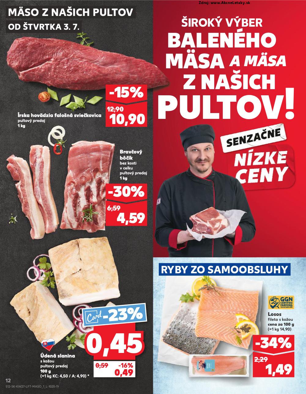 Leták Kaufland (3. 7. - 9. 7. 2025) - strana 12 z 76