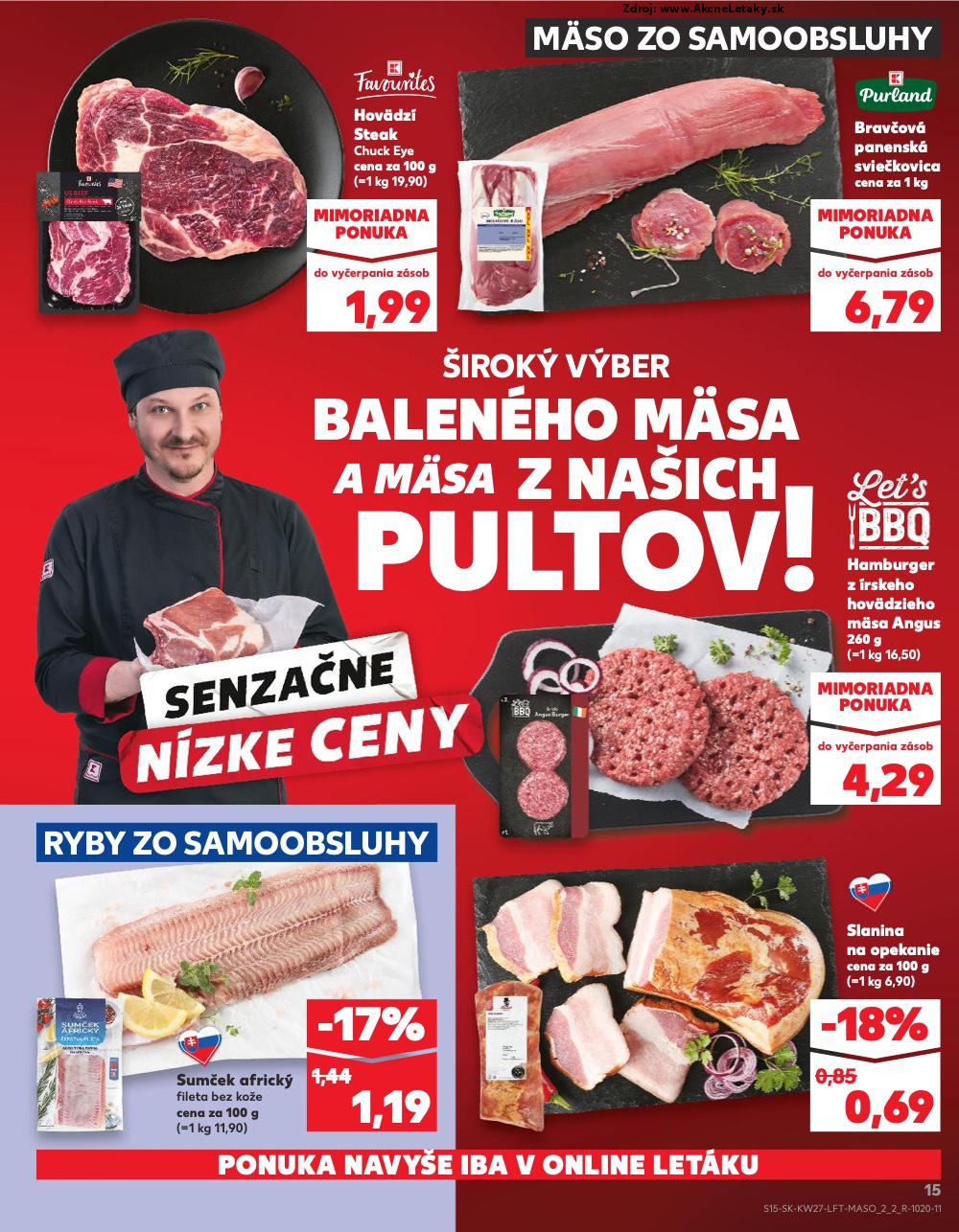 Leták Kaufland (3. 7. - 9. 7. 2025) - strana 15 z 76
