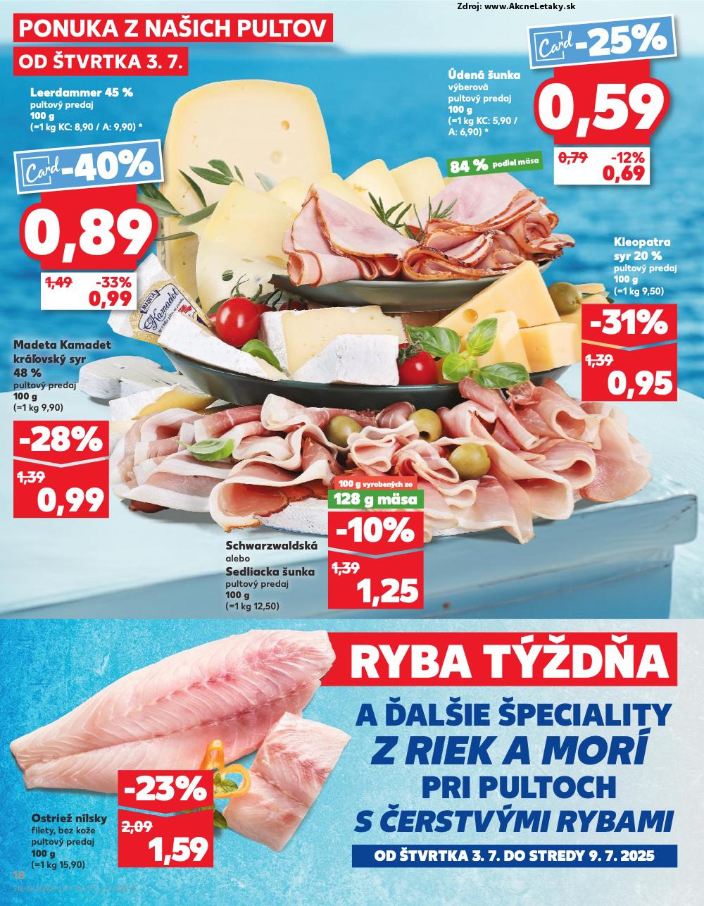 Leták Kaufland (3. 7. - 9. 7. 2025) - strana 18 z 76