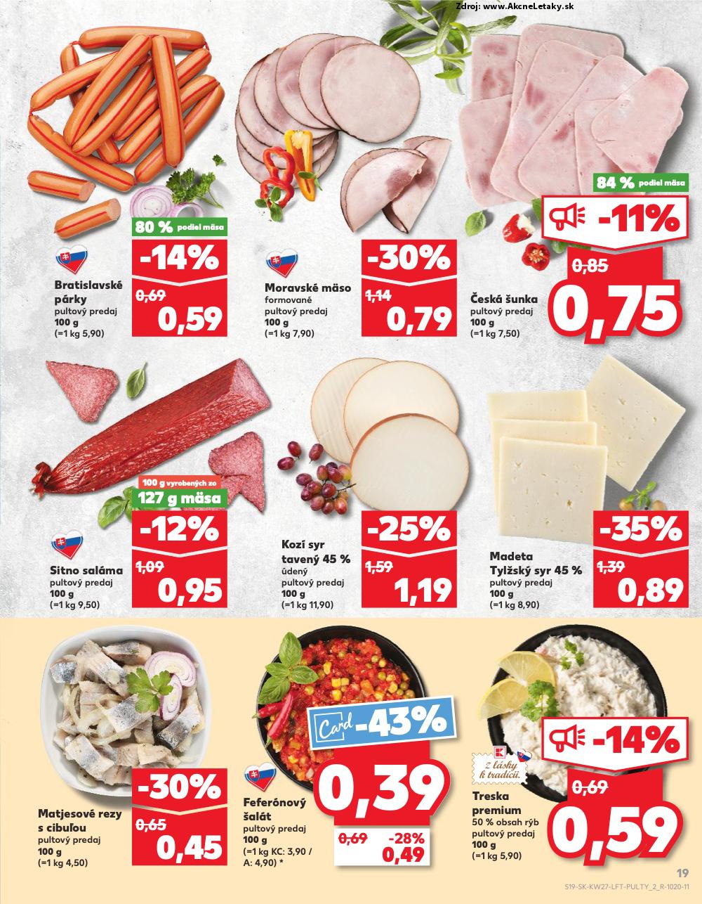Leták Kaufland (3. 7. - 9. 7. 2025) - strana 19 z 76