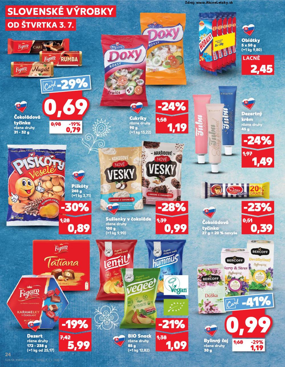 Leták Kaufland (3. 7. - 9. 7. 2025) - strana 24 z 76