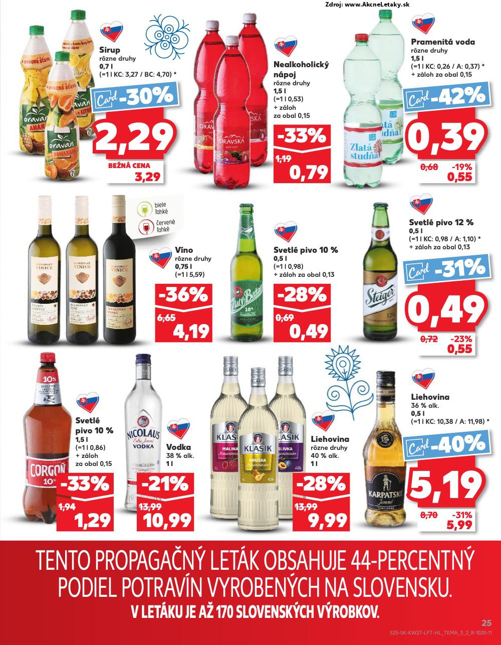 Leták Kaufland (3. 7. - 9. 7. 2025) - strana 25 z 76