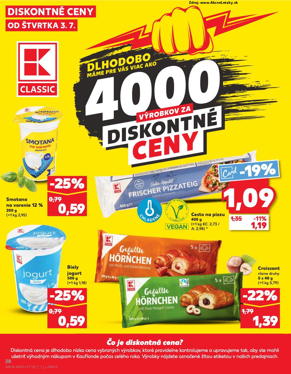 Leták Kaufland (3. 7. - 9. 7. 2025) - strana 28 z 76