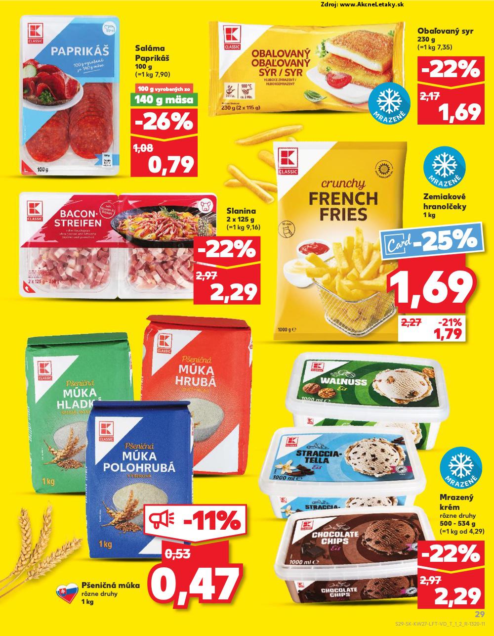 Leták Kaufland (3. 7. - 9. 7. 2025) - strana 29 z 76