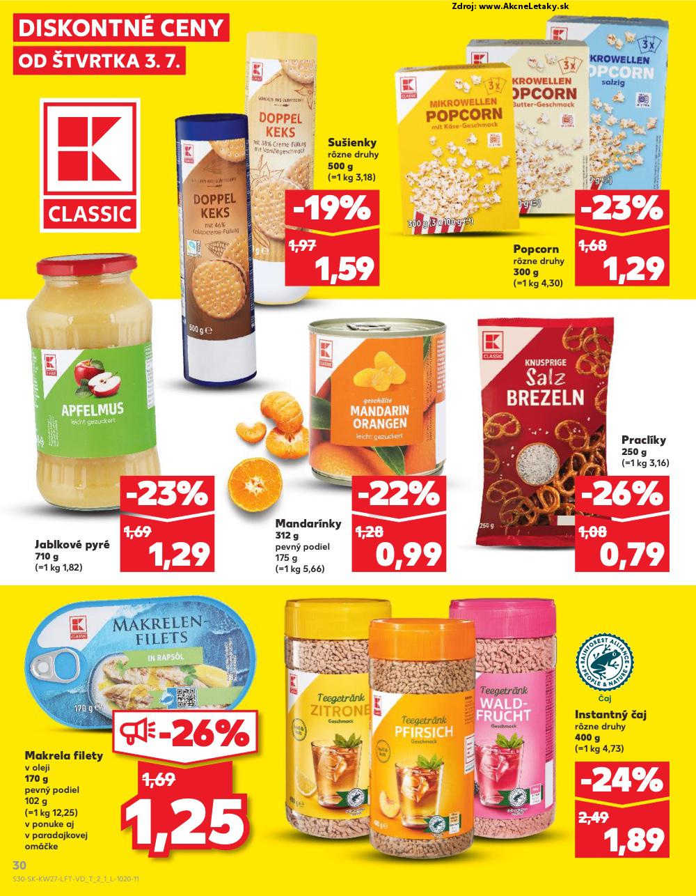Leták Kaufland (3. 7. - 9. 7. 2025) - strana 30 z 76