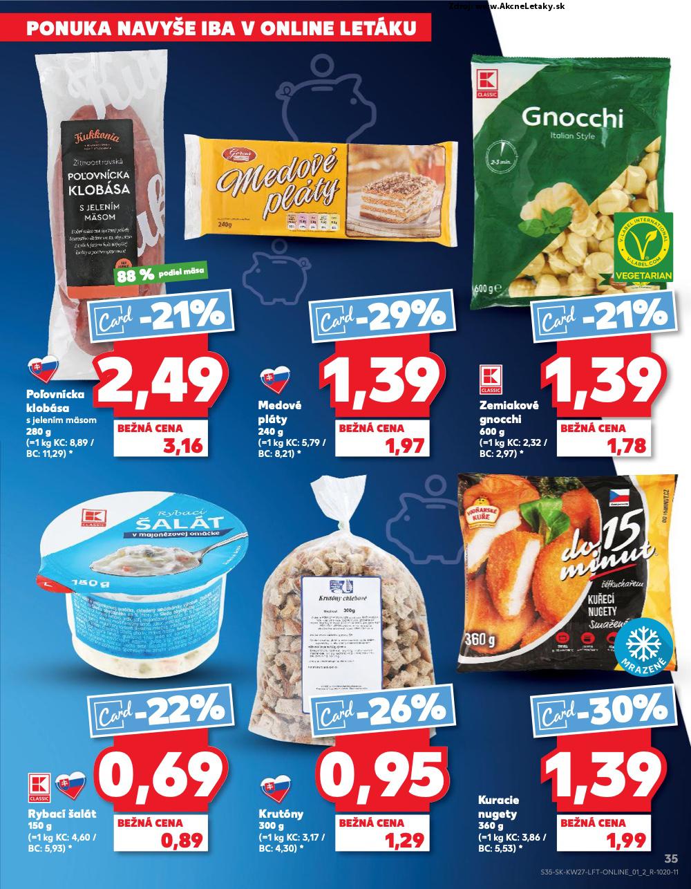Leták Kaufland (3. 7. - 9. 7. 2025) - strana 35 z 76