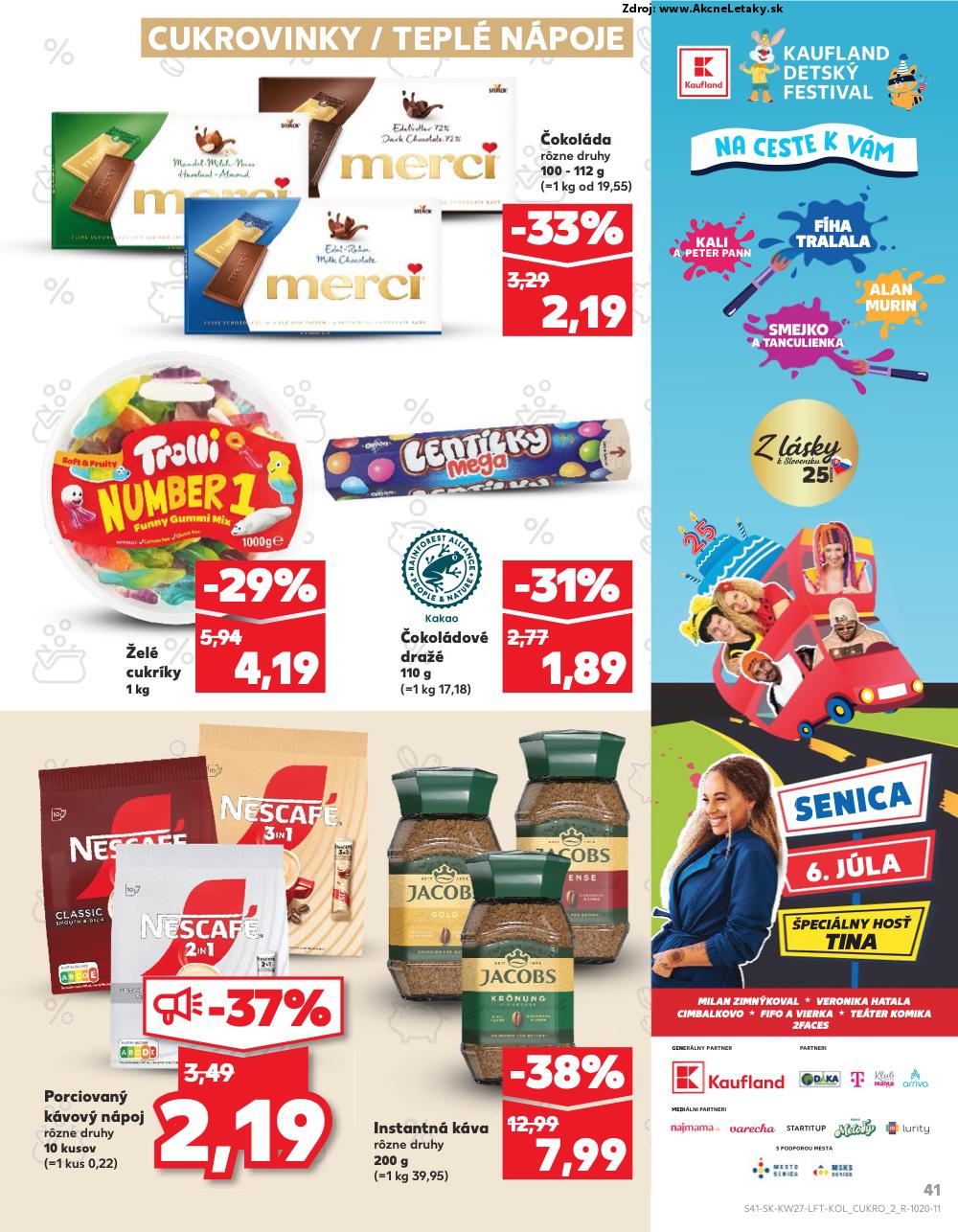 Leták Kaufland (3. 7. - 9. 7. 2025) - strana 41 z 76