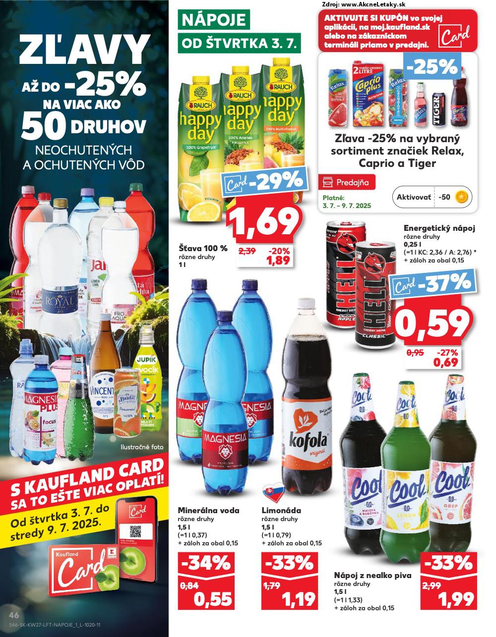 Leták Kaufland (3. 7. - 9. 7. 2025) - strana 46 z 76