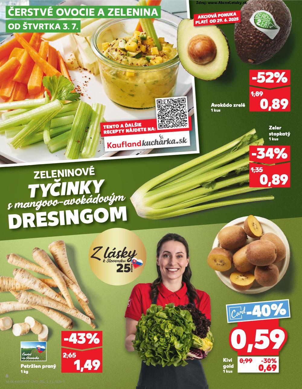 Leták Kaufland (3. 7. - 9. 7. 2025) - strana 6 z 76