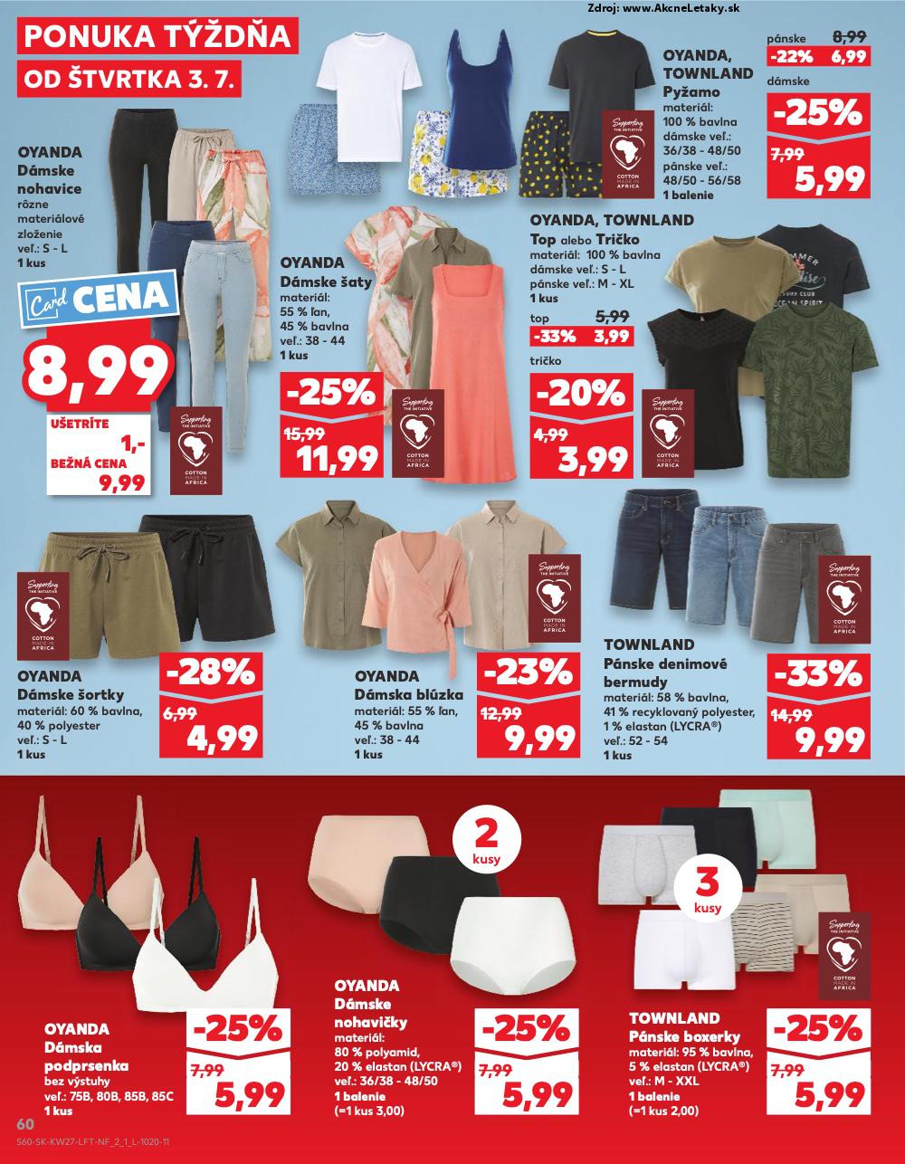 Leták Kaufland (3. 7. - 9. 7. 2025) - strana 60 z 76