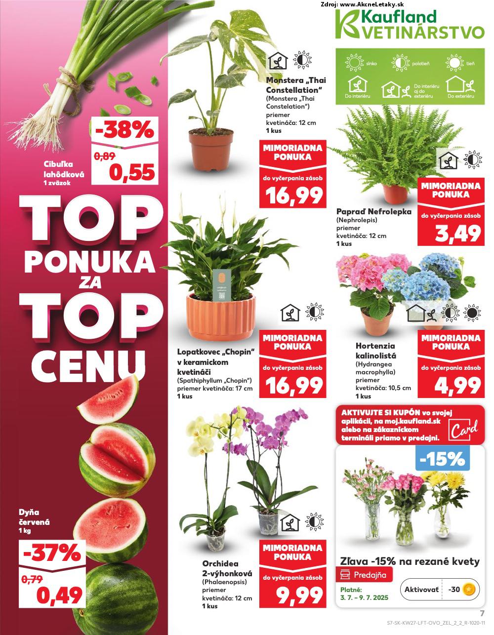 Leták Kaufland (3. 7. - 9. 7. 2025) - strana 7 z 76