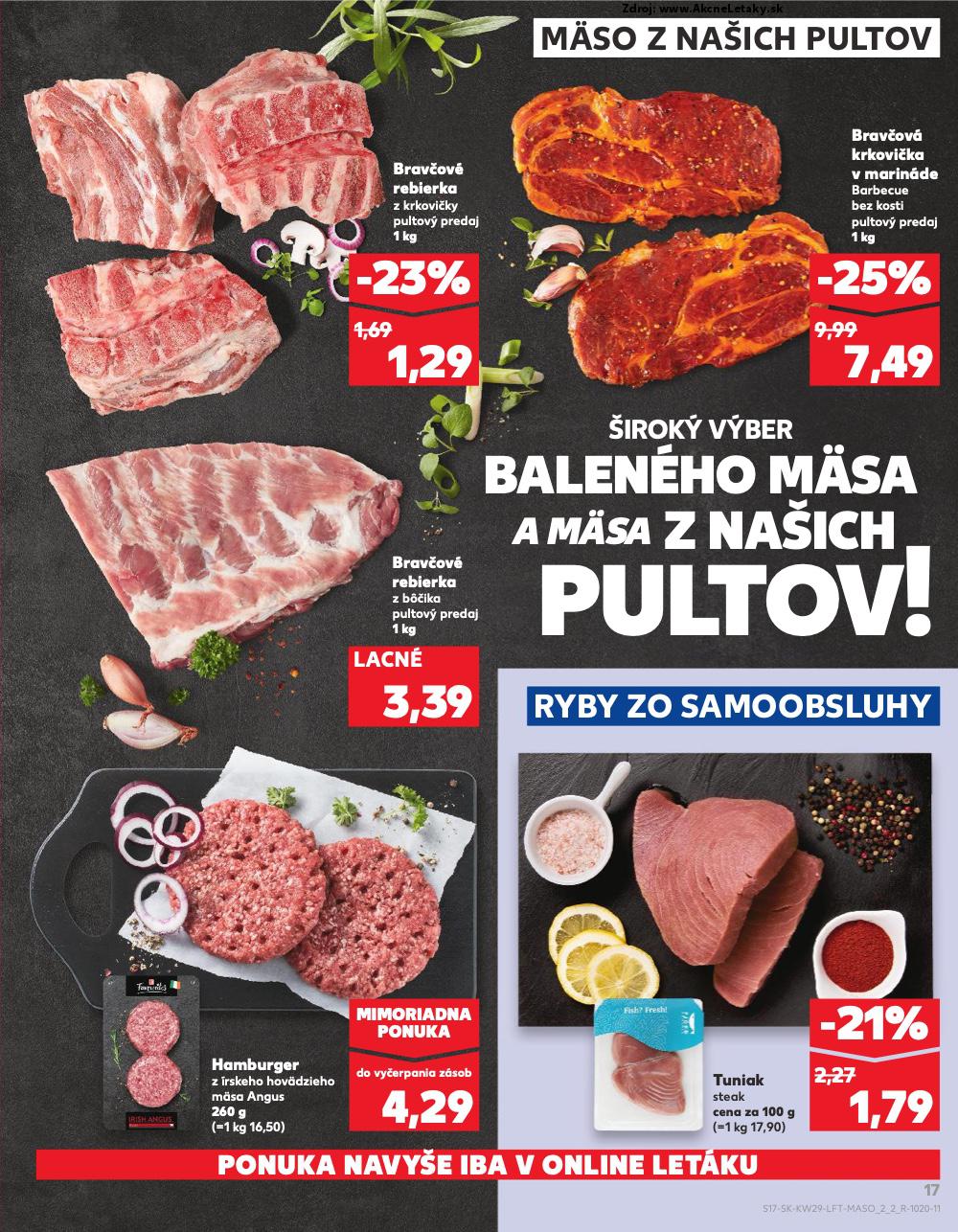 Leták Kaufland (17. 7. - 23. 7. 2025) - strana 17 z 80