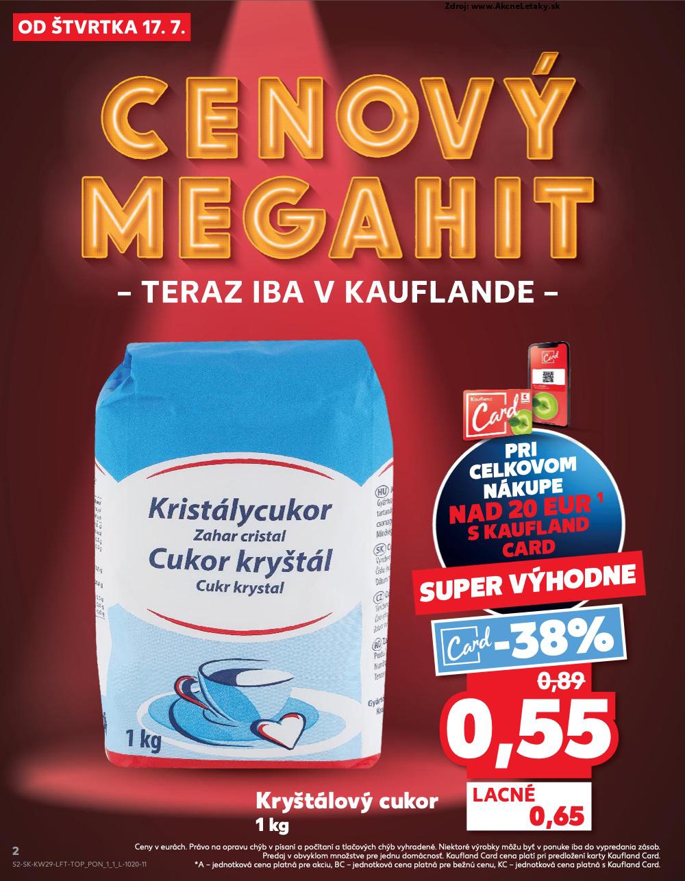 Leták Kaufland (17. 7. - 23. 7. 2025) - strana 2 z 80