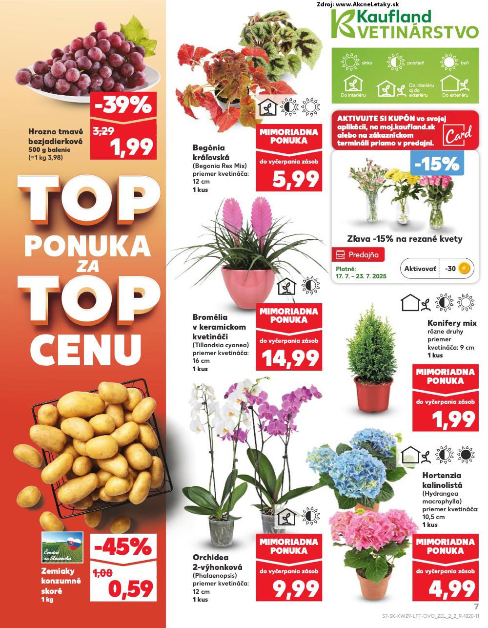 Leták Kaufland (17. 7. - 23. 7. 2025) - strana 7 z 80