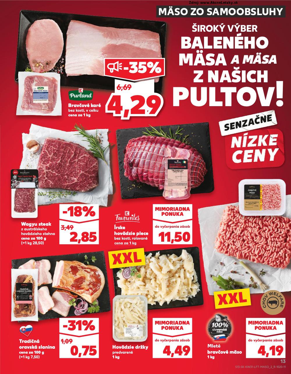 Leták Kaufland (31. 7. - 6. 8. 2025) - strana 13 z 76