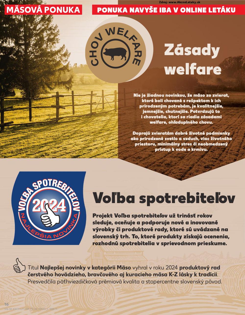 Leták Kaufland (31. 7. - 6. 8. 2025) - strana 16 z 76