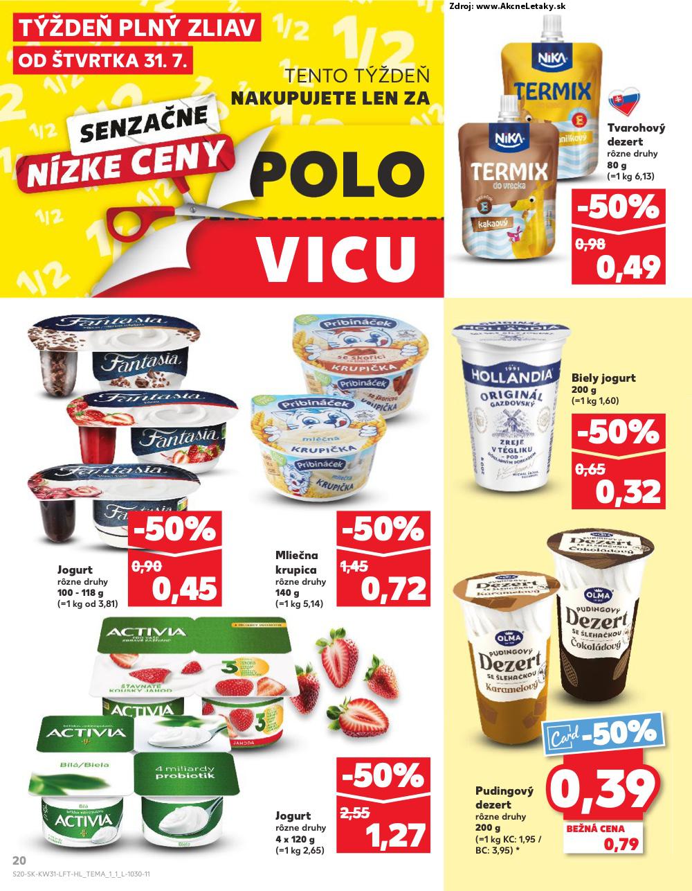 Leták Kaufland (31. 7. - 6. 8. 2025) - strana 20 z 76