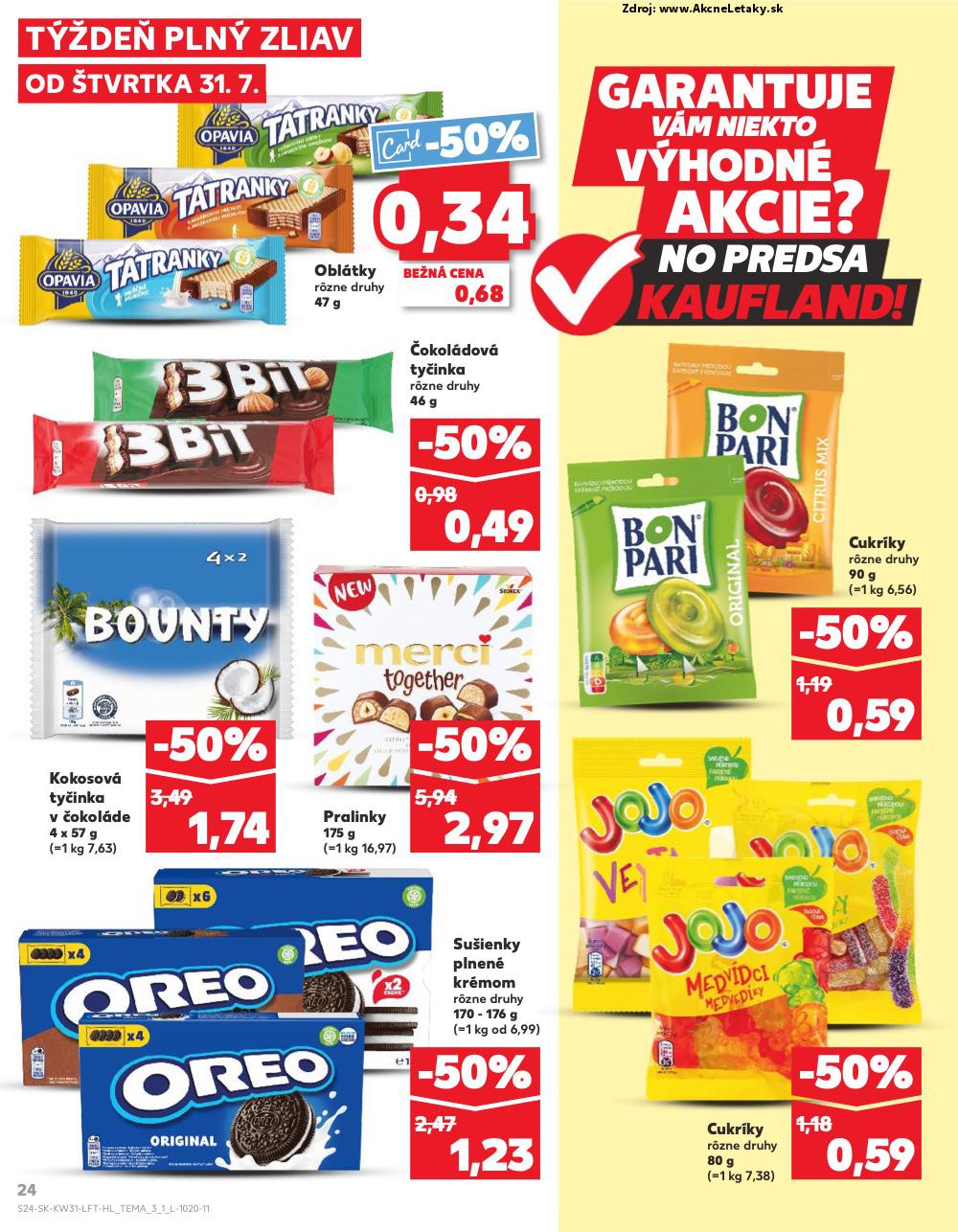 Leták Kaufland (31. 7. - 6. 8. 2025) - strana 24 z 76