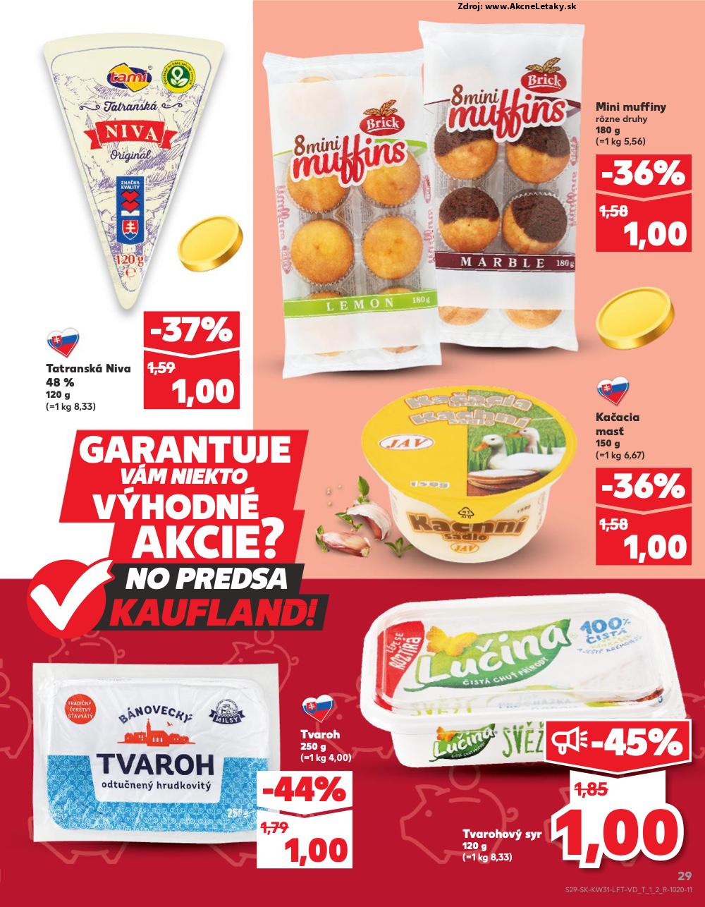 Leták Kaufland (31. 7. - 6. 8. 2025) - strana 29 z 76