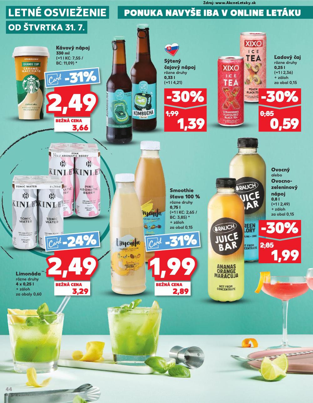 Leták Kaufland (31. 7. - 6. 8. 2025) - strana 44 z 76