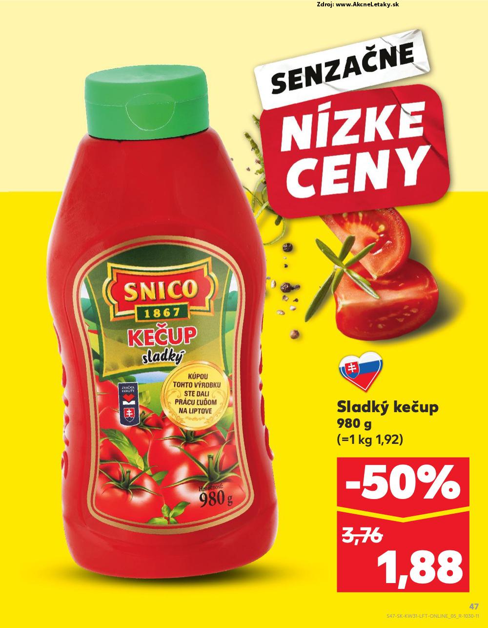 Leták Kaufland (31. 7. - 6. 8. 2025) - strana 47 z 76