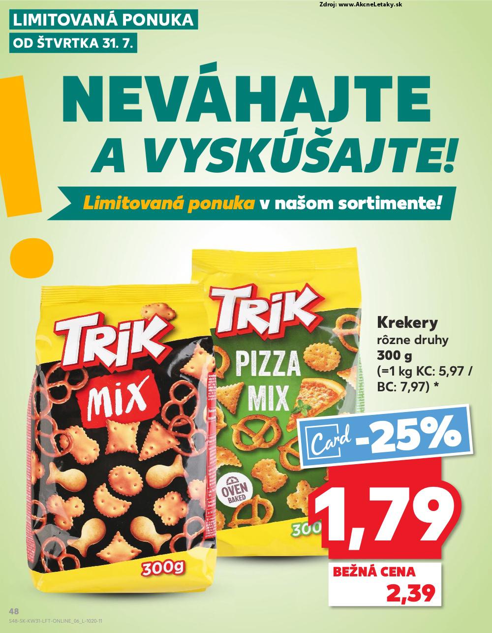 Leták Kaufland (31. 7. - 6. 8. 2025) - strana 48 z 76
