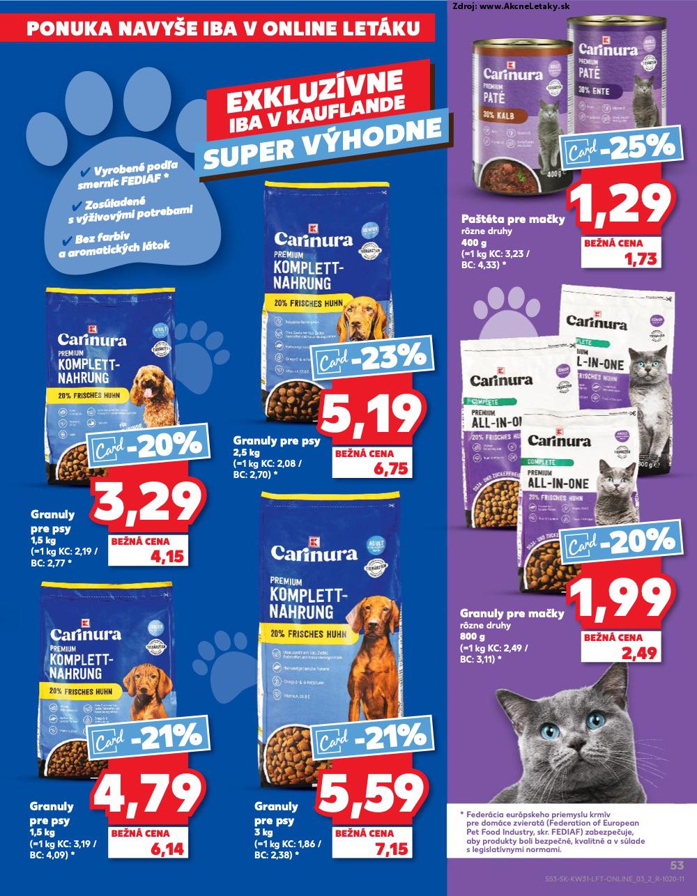 Leták Kaufland (31. 7. - 6. 8. 2025) - strana 53 z 76