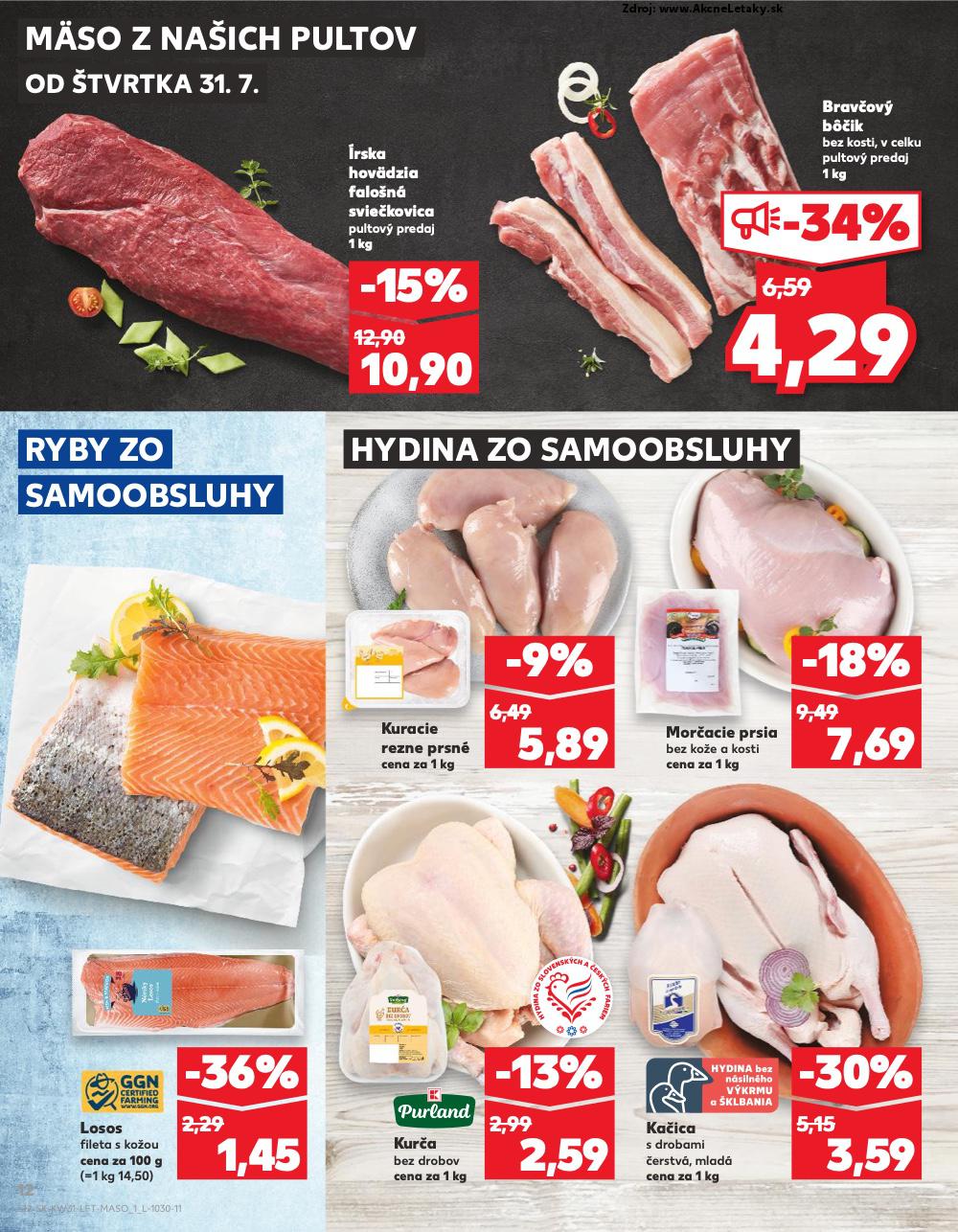 Leták Kaufland (31. 7. - 6. 8. 2025) - strana 12 z 76