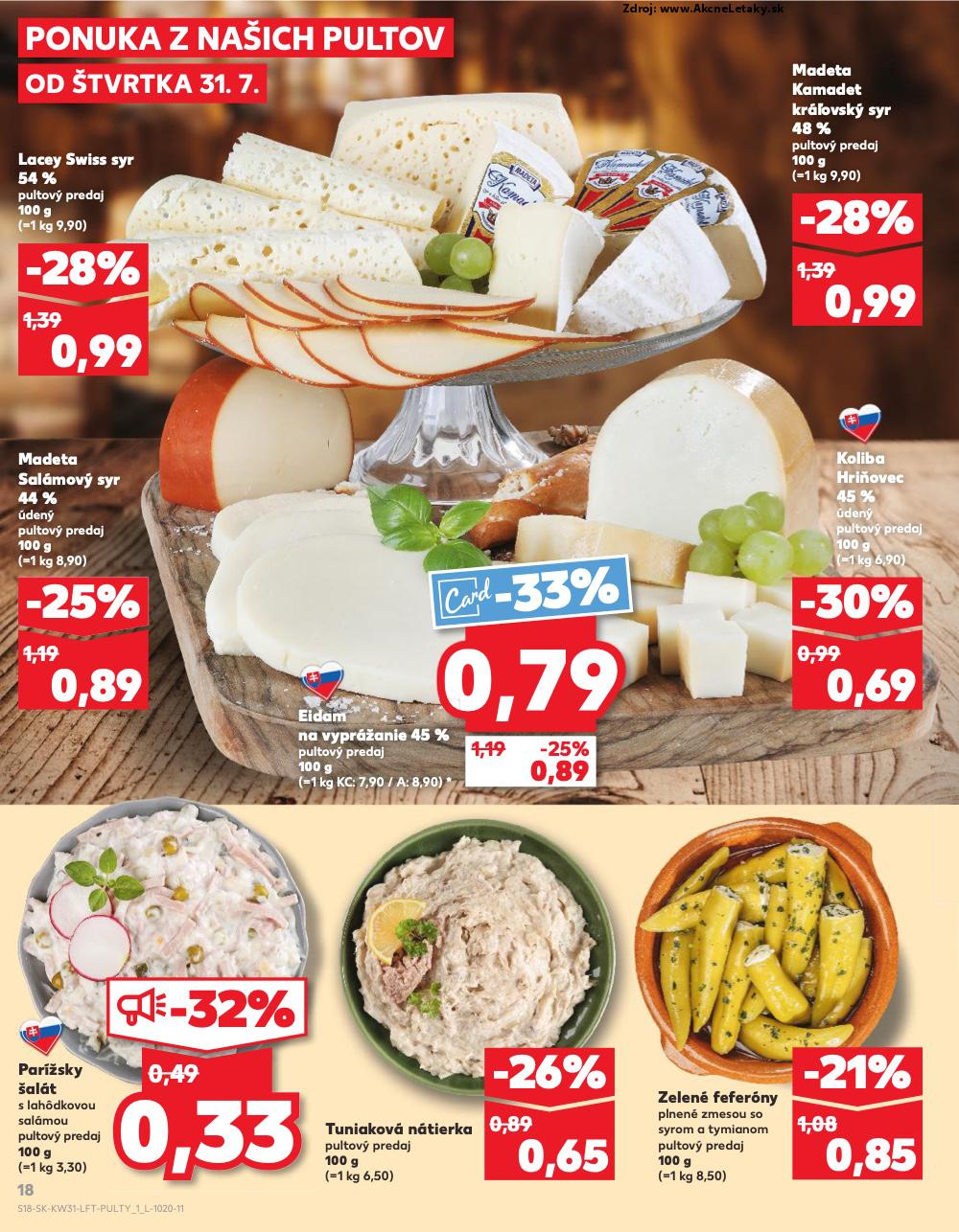 Leták Kaufland (31. 7. - 6. 8. 2025) - strana 18 z 76